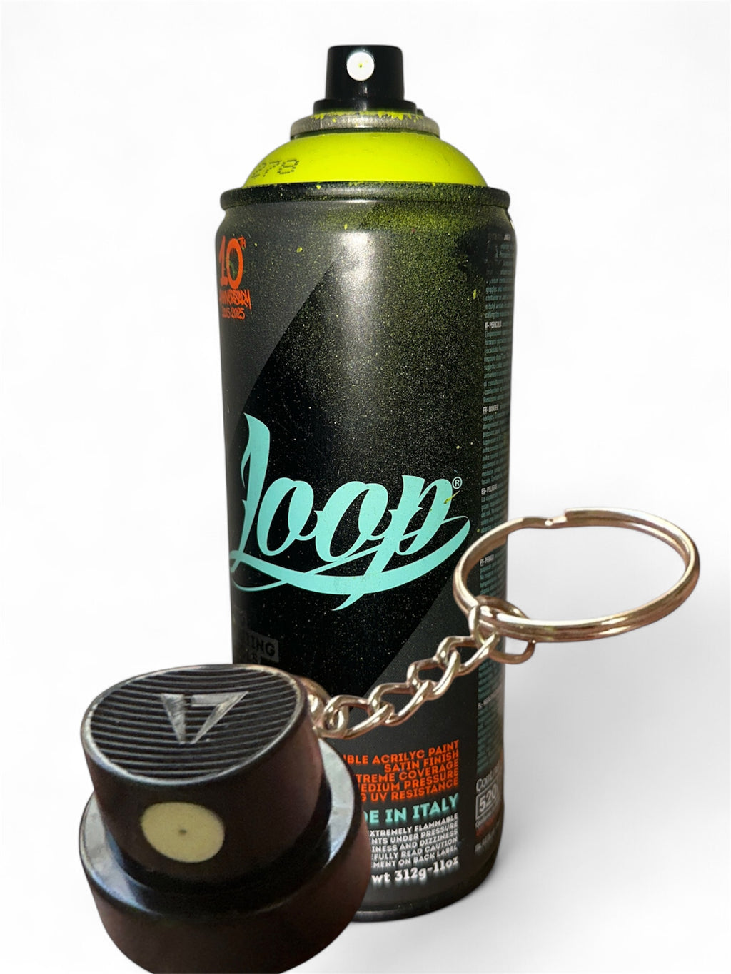 “Get’ Up” Spray Cap Key Ring (Only)
