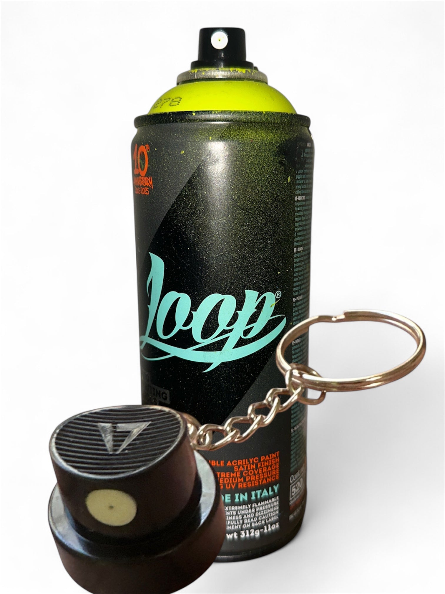 “Get’ Up” Spray Cap Key Ring (Only)